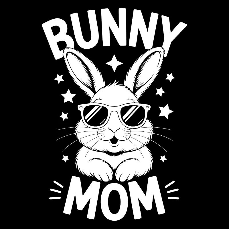 Bunny Saying Mom Rabbit Funny Bunnies Gift