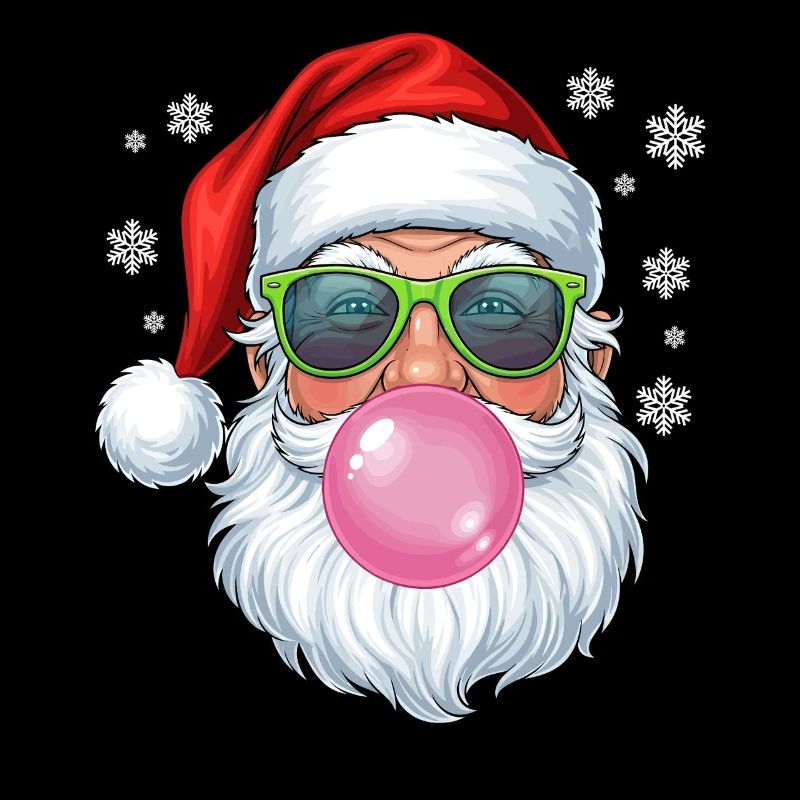 Weihnachtsmann Bubble Gum