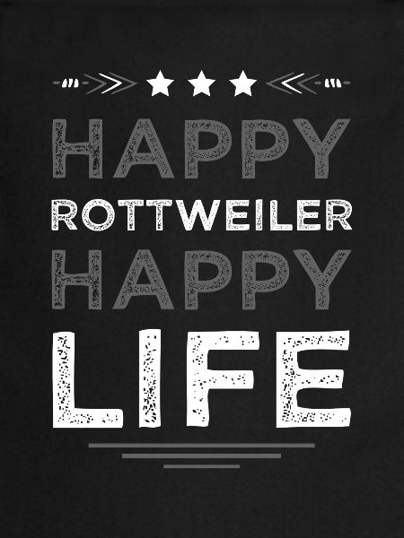 Rottweiler Joie de vivre Design