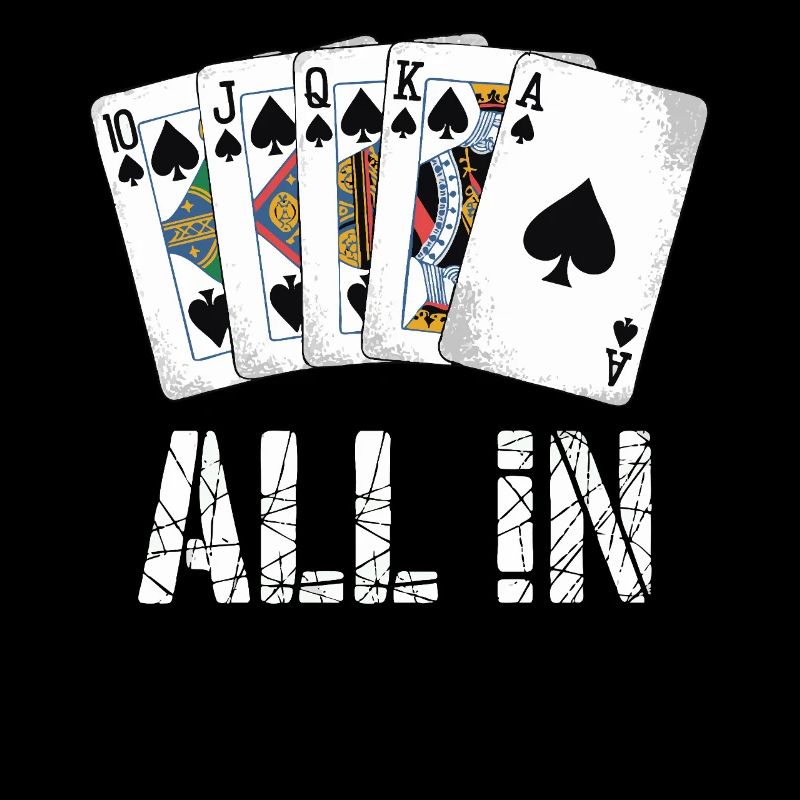 Poker Royal Flush - Conception ALL IN