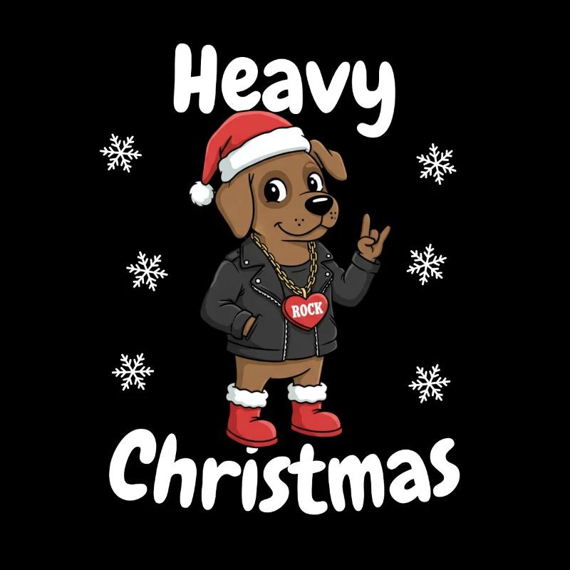 Jupe de chien de Noël lourd
