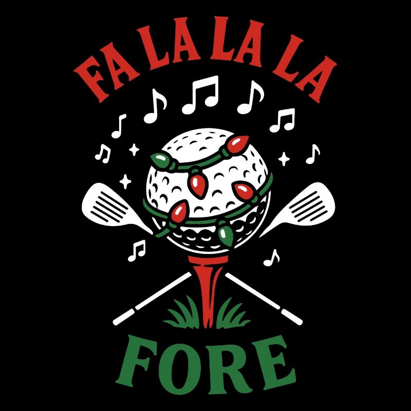 Fa La La La Fore Golf Noël