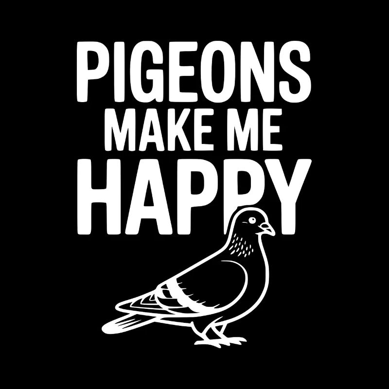 Tauben machen mich glücklich
