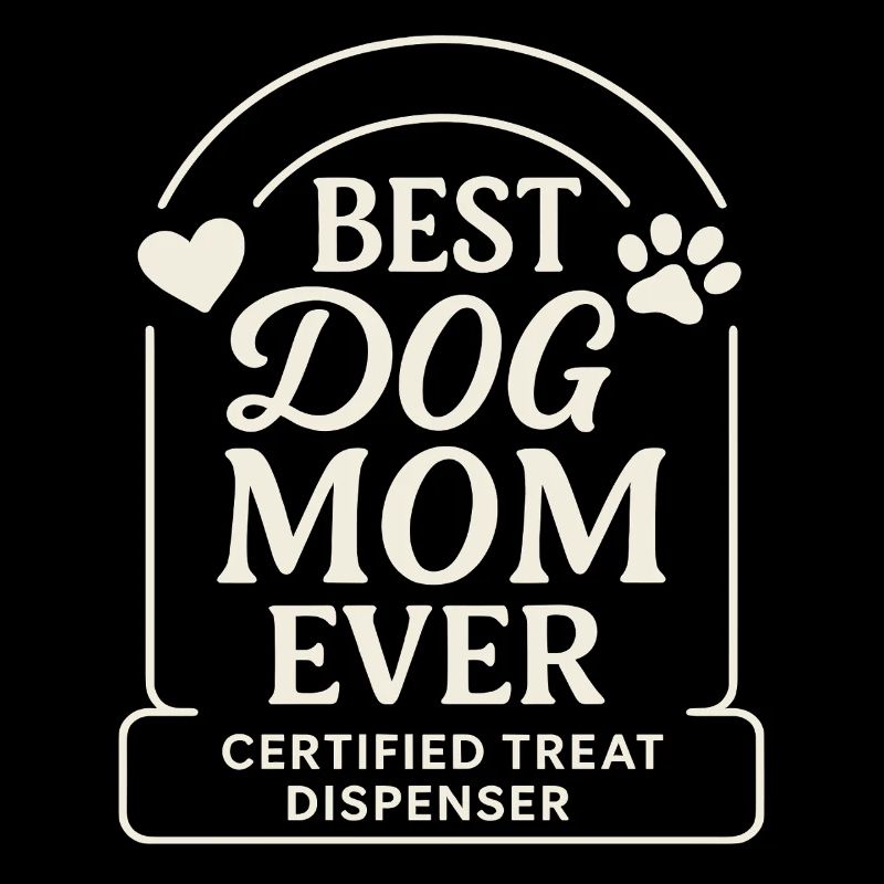 Best Dog Mom Ever Certified