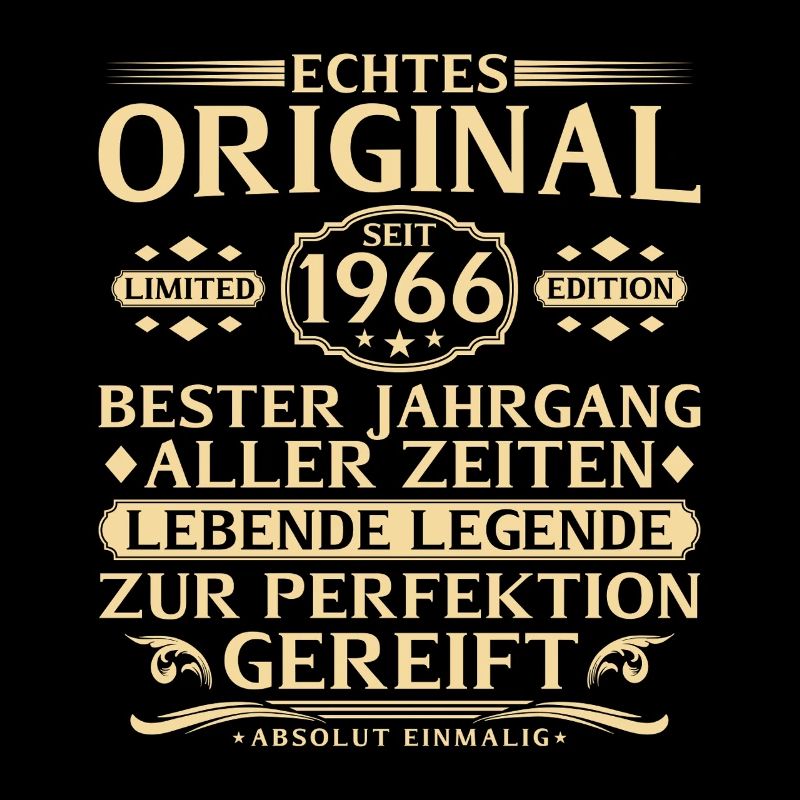 60. Geburtstag Echtes Original seit 1966
