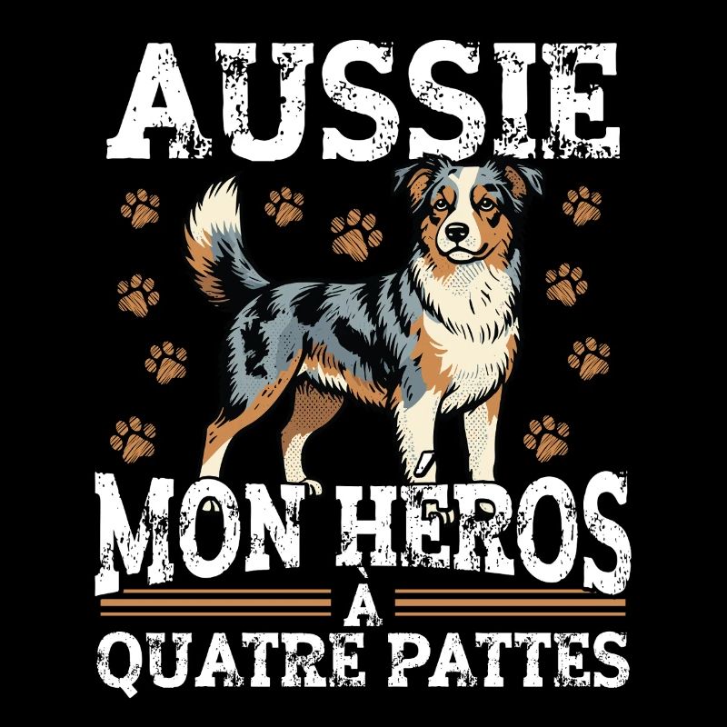 Aussie Mein Vierbeiniger Held Hund