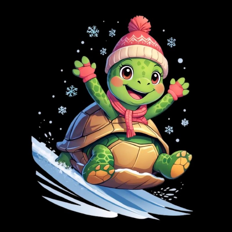 Winterwelle Surfturtle