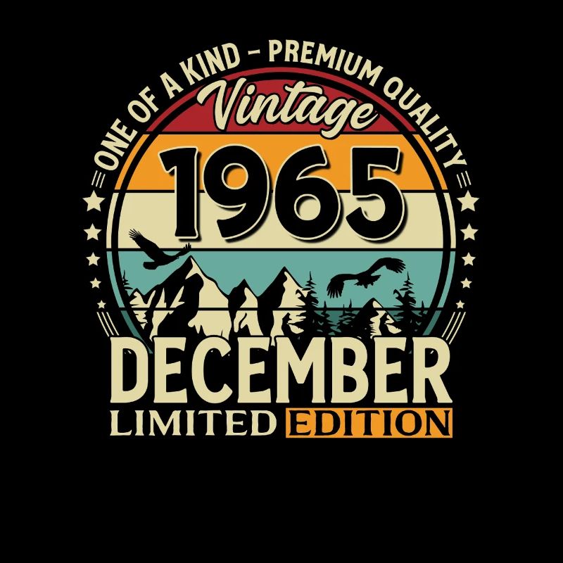 60e anniversaire Millésime décembre 1965