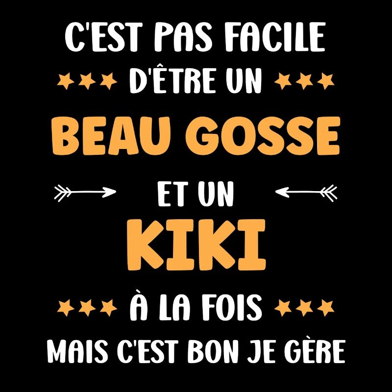 Handsome guy and kiki at the same time