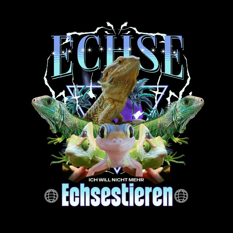 Lizard Y2K contrefait