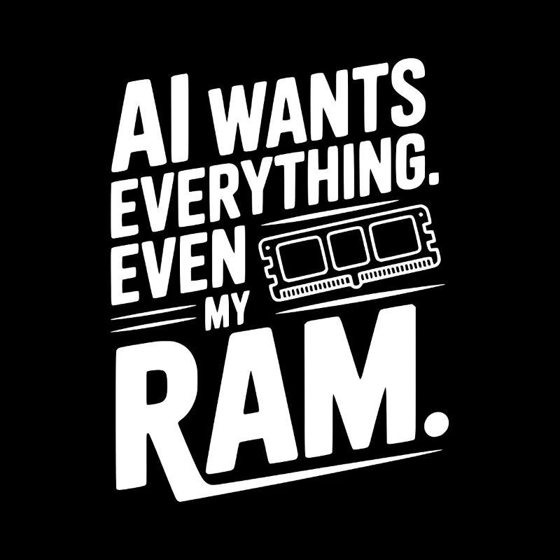 KI will alles. Sogar mein RAM.