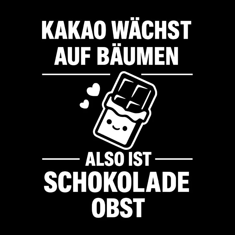 Cocoa grows on trees – chocolate is fruit