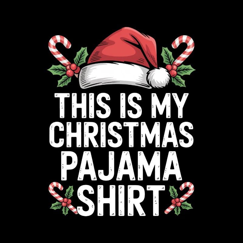 Ce t-shirt de pyjama de Noël