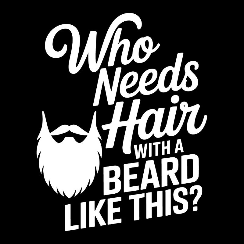 Who Needs Hair With A Beard Like This Bart Glatze