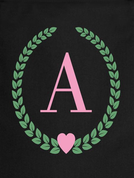 Lettre A monogram
