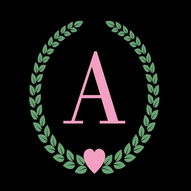 Lettre A monogram