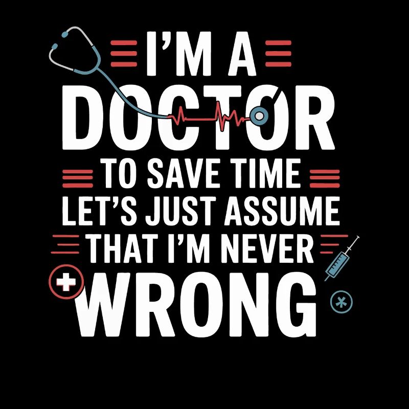 I'm a doctor – save time, never wrong