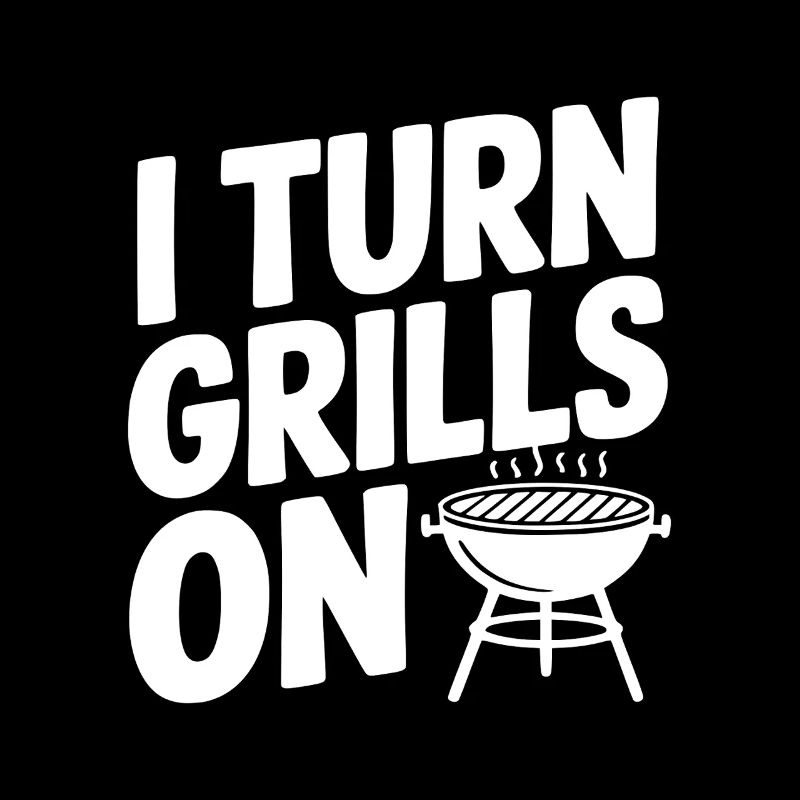 Ich schalte den Grill ein