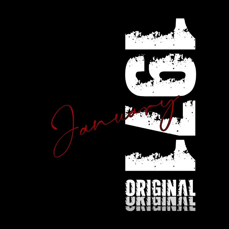 55e anniversaire Original janvier Né en 1971