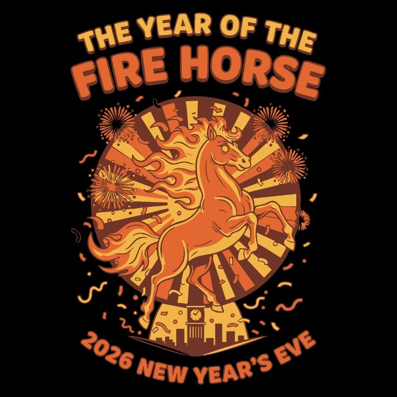 L’Année du Cheval de Feu 2026 Réveillon du Nouvel An