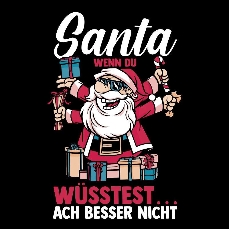 Noël du Père Noël Espiègle Noël