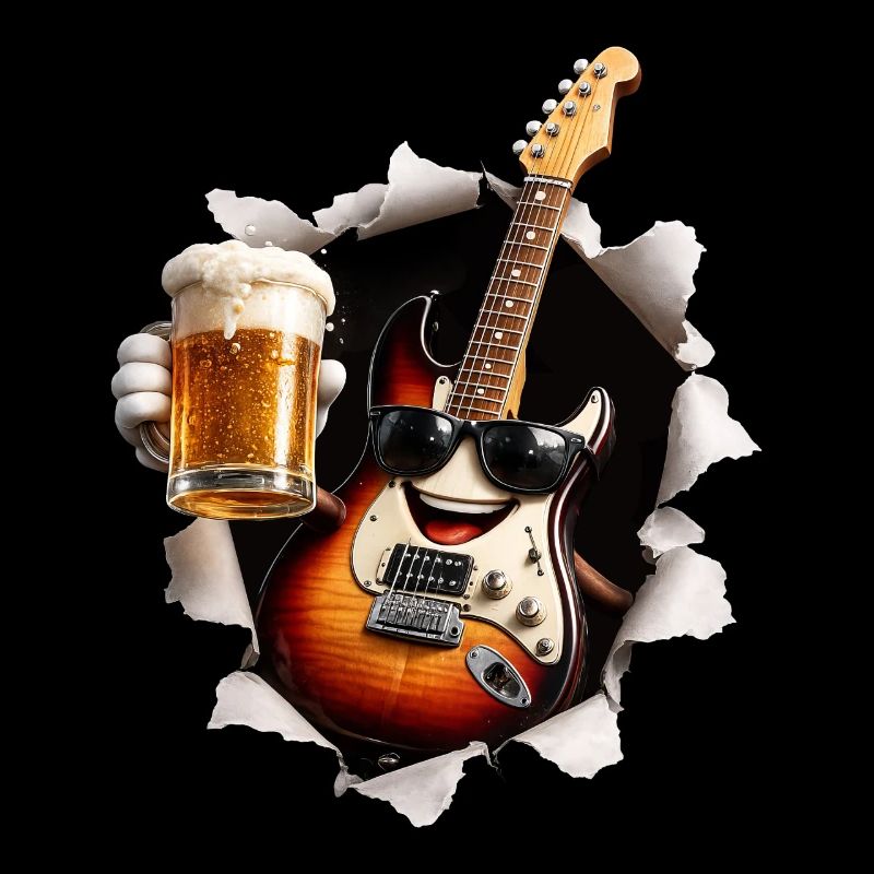 Guitar Beer