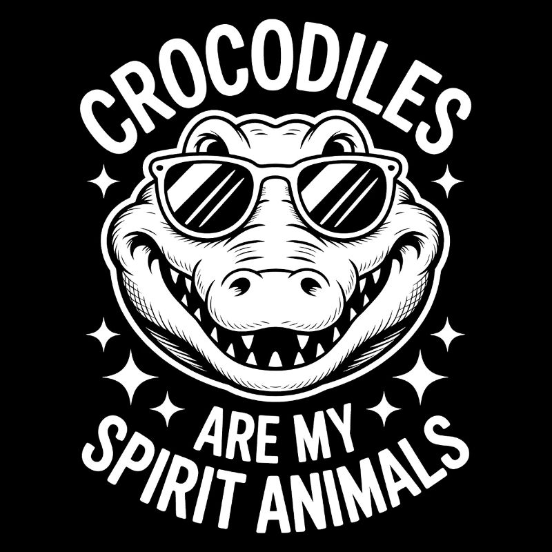 Krokodile Spruch Lustiges Krokodile Geschenk