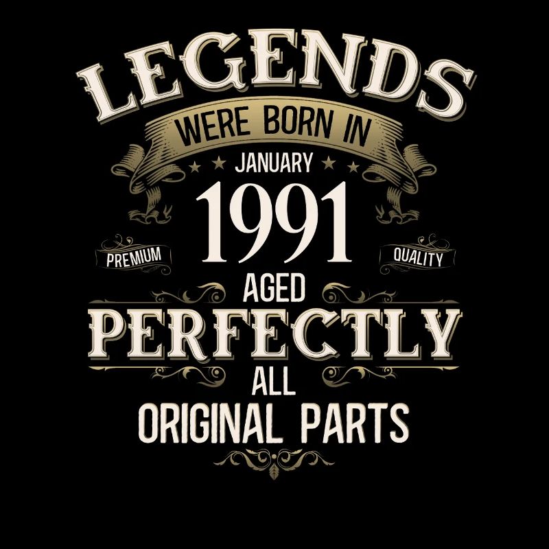 35th Birthday Legend January 1991