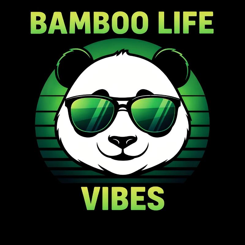 Cooler Panda Bamboo Life Vibes