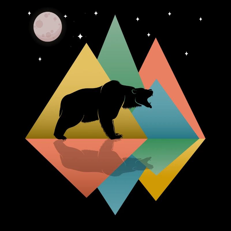 Bear In The Mountains 