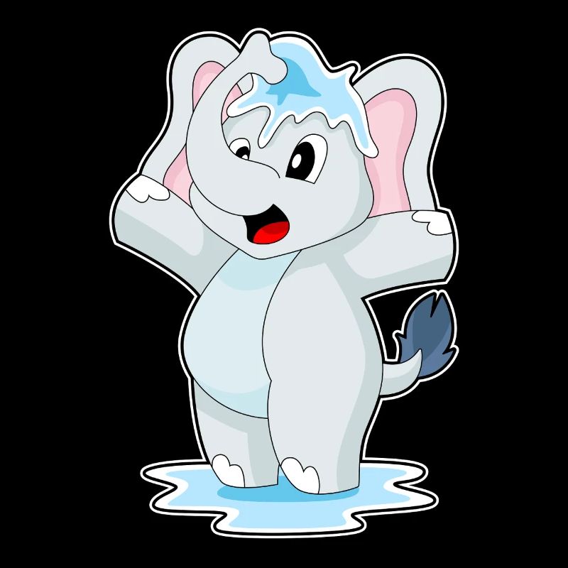 Elefant Wasser