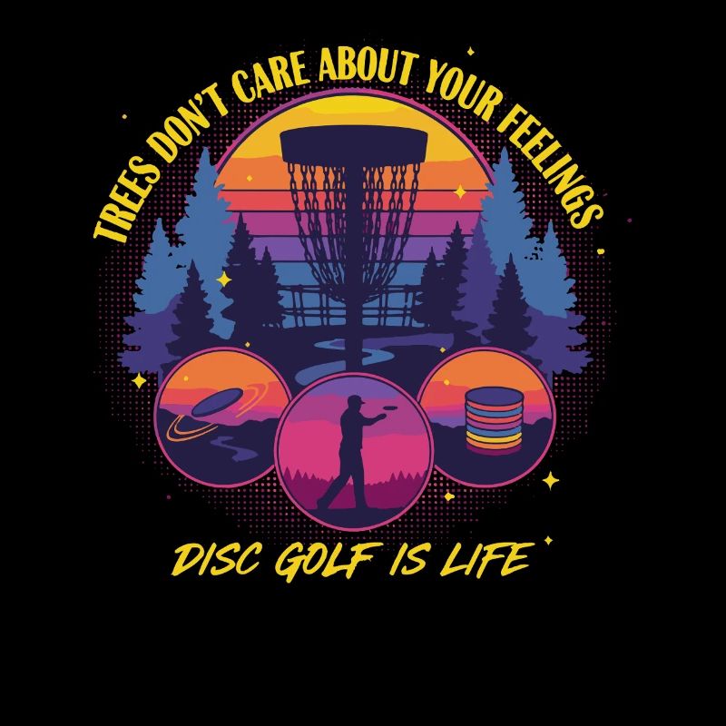 Le disc golf, c’est des arbres de vie qui ne se soucient pas des sentiments