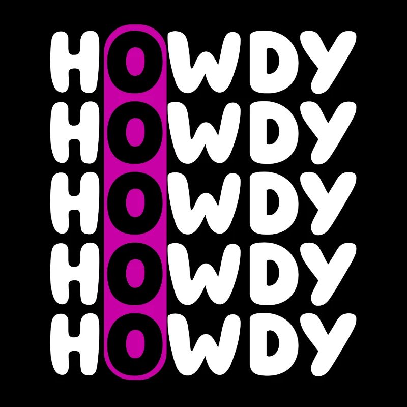 Howdy Repeat O Western Pattern