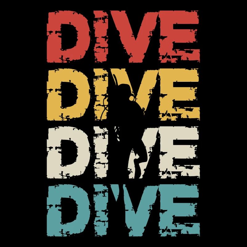 Retro Vintage Diver Design