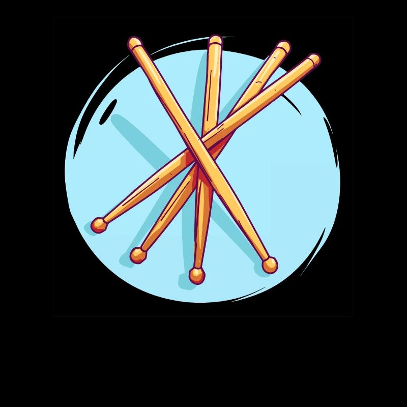 Drumsticks Zeichnung