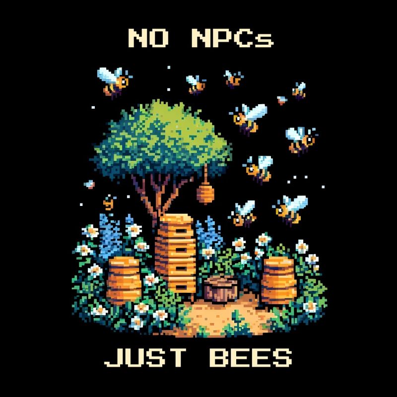 No NPCs, only bees | Beekeeping & Honey