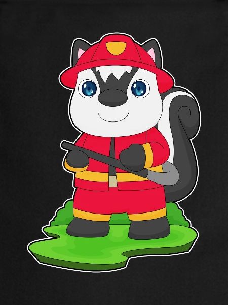 Skunk Firefighter Fire Hose