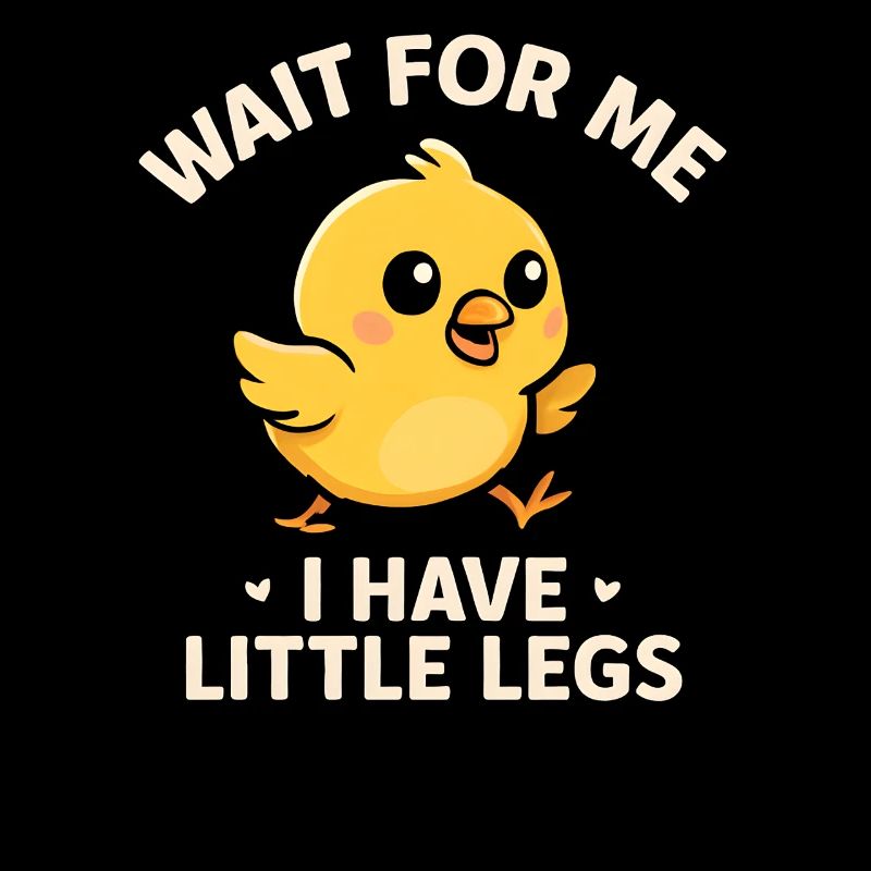 Chick Saying Meme Humor Funny Little Legs
