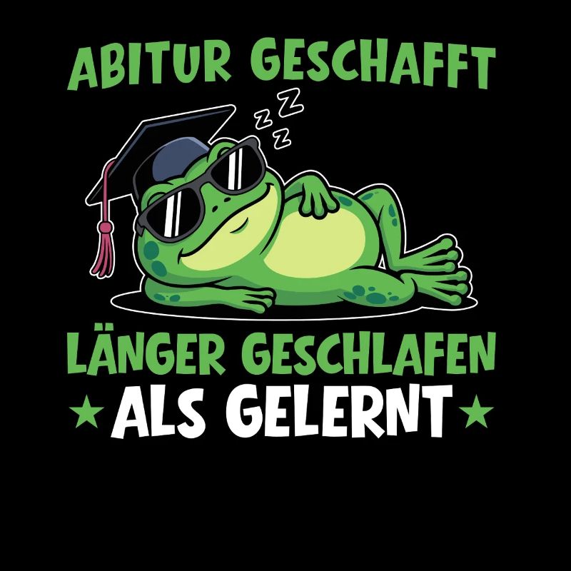 L’Abitur a réussi – A dormi plus longtemps qu’appris