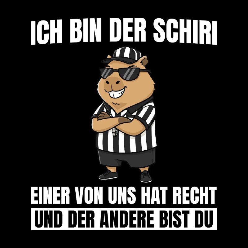 Schiedsrichter Capybara - Unparteiischer Schiri