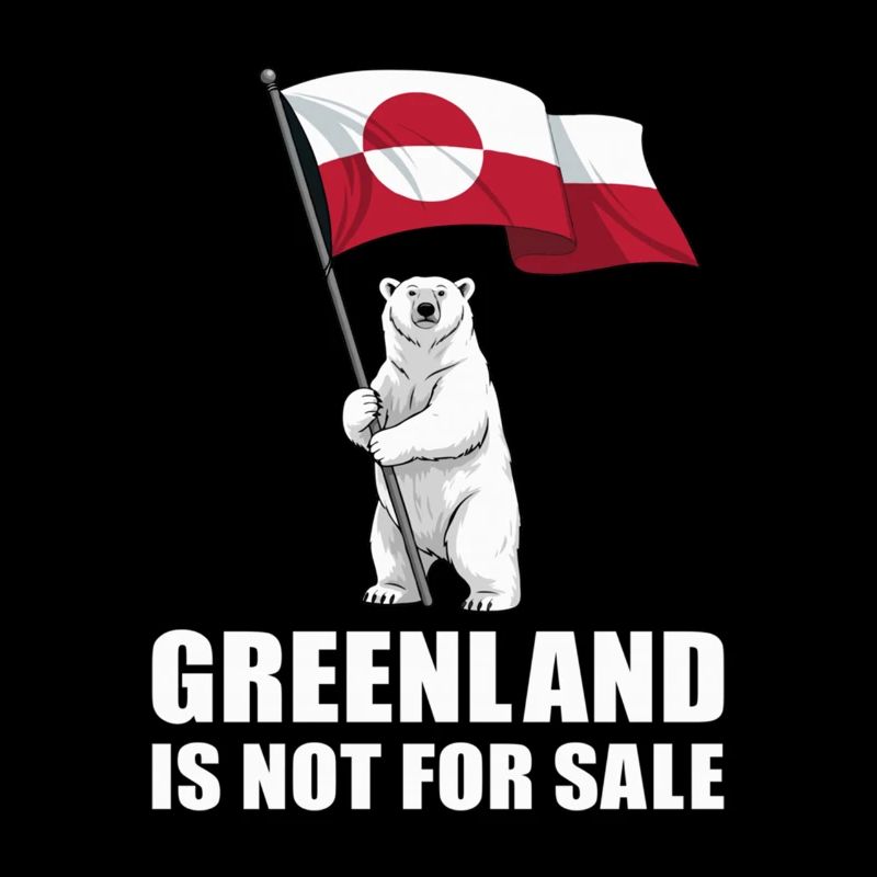 Make America Go Away – Greenland Flag
