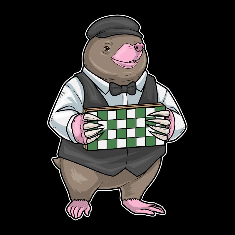 Mole Chessboard Chess Board Game
