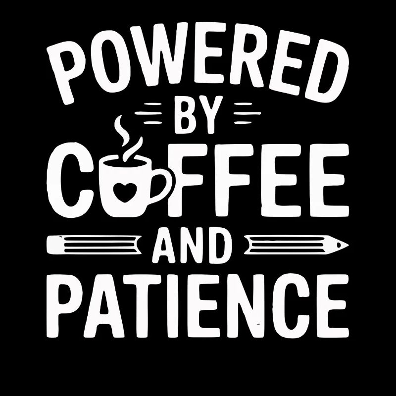 Powered by Coffee and Patience