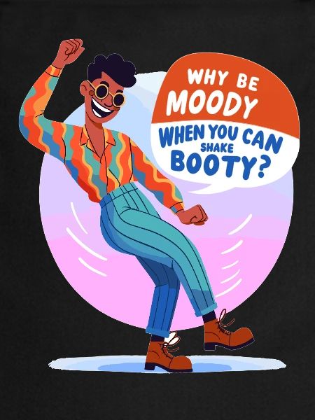 Disco boogie: Why gloomy mood?