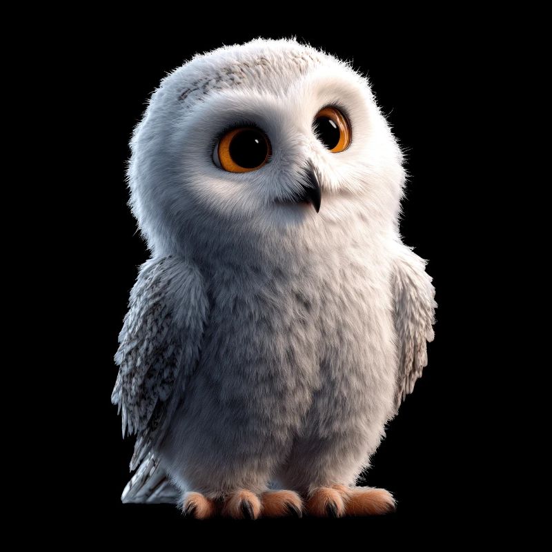 Schneeeule Weiße Eule Kauz Uhu Owl Schnee Eulen