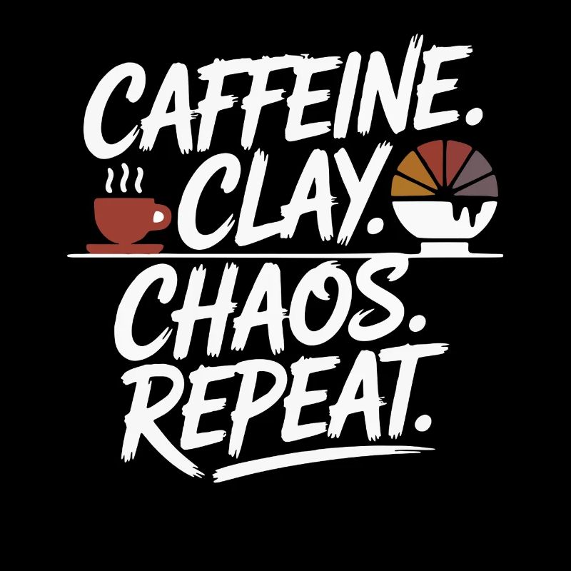 Caffeine Clay Chaos Repeat Design