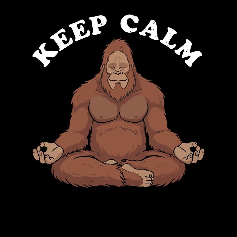 Orangutan Meditation Keep Calm