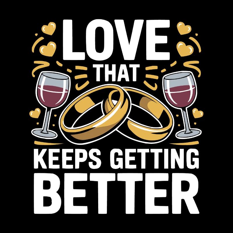 Hochzeitstag des Ehepaares 2026 Ehemann und Ehefrau