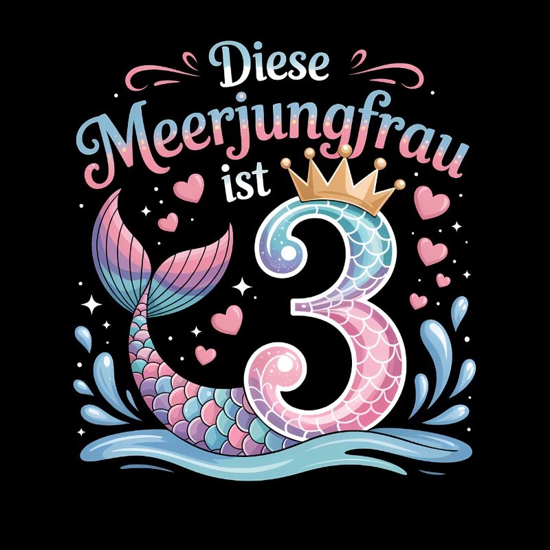 Cette sirène a 3 ans de filles