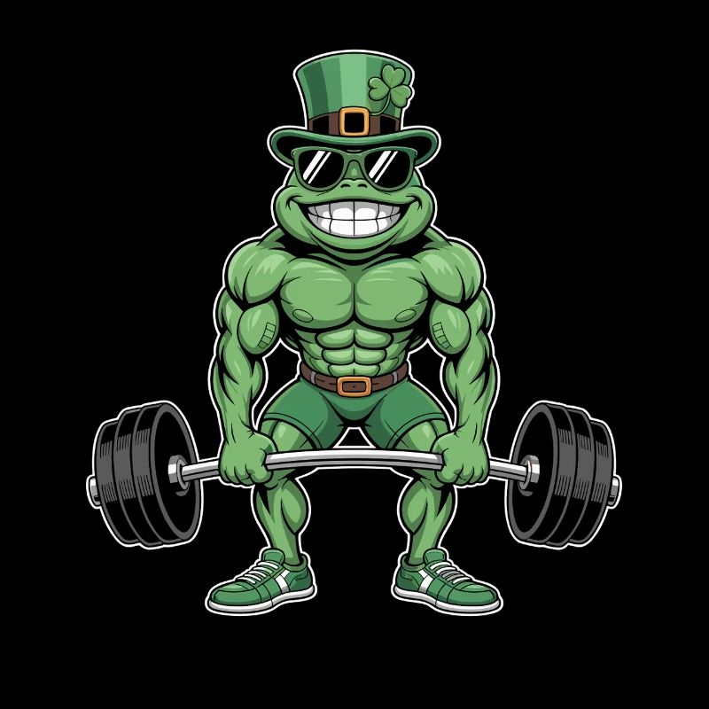 Leprechaun Frog Strength Training